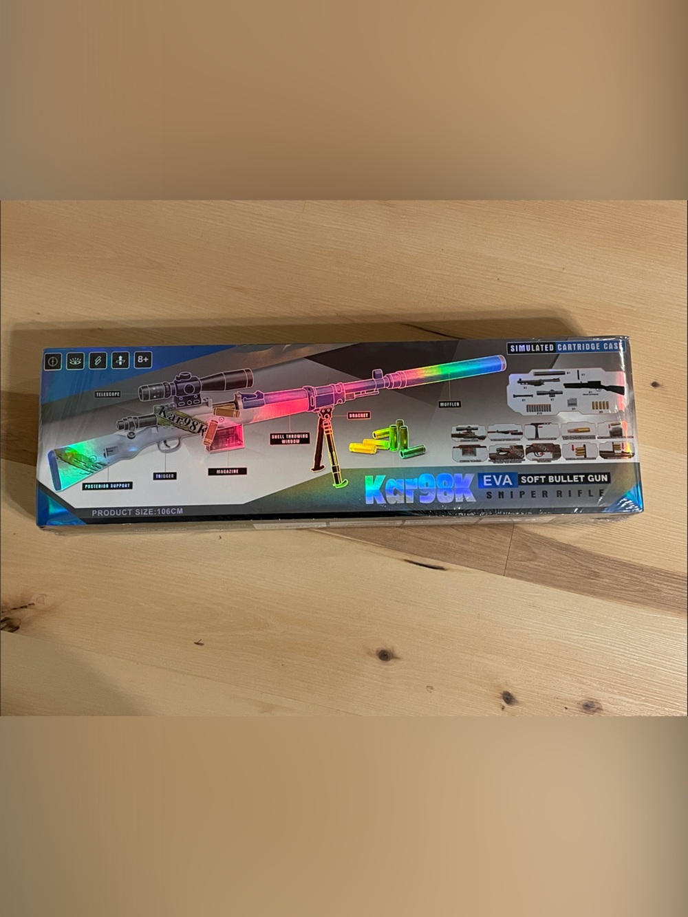 Kar98k EVA Soft Bullet Toy Sniper Rifle